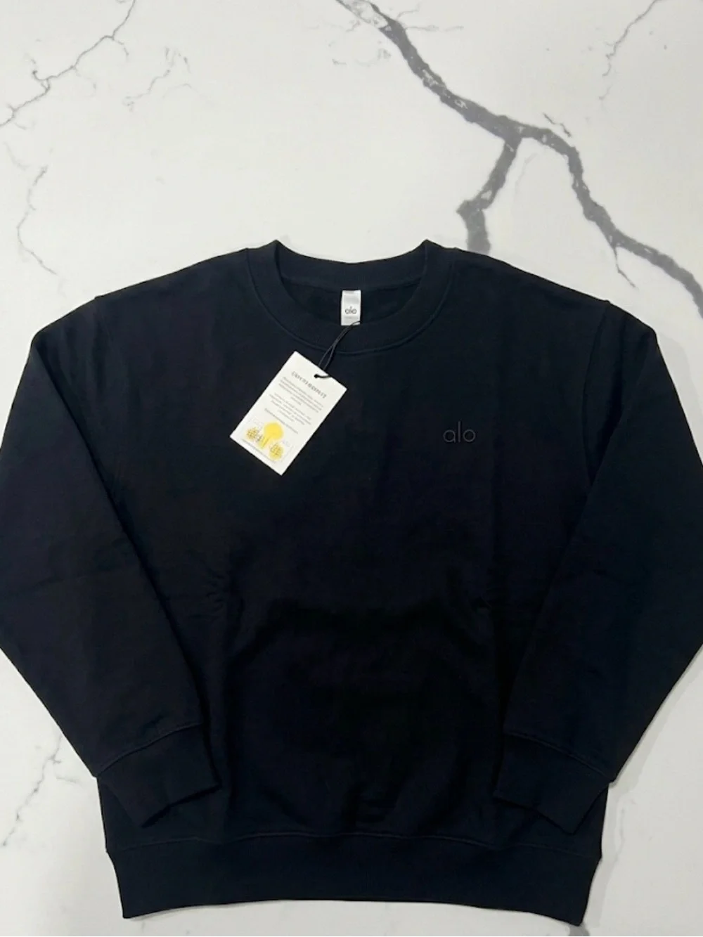 ALO Yoga Men's Crewneck Sweatshirt - Black